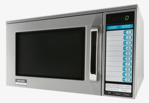 Sharp R22gtf Microwave Oven , 1200 Watts, 120v - Sharp Heavy Duty 1200w Commercial Microwave