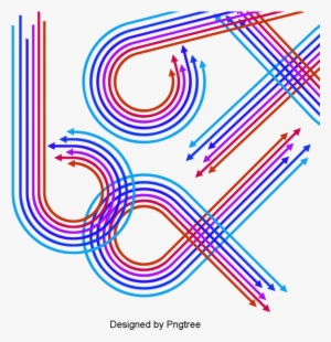 Simple Cartoon Direction Arrow Design, Simple, Direction, - Design