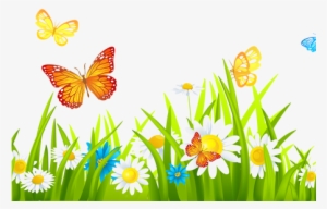 Beautiful Flowers 2019 » Flower Garden Drawing - Garden Border Clipart Free