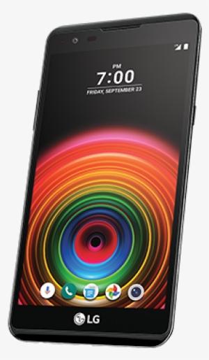 Left - Lg X Power - 16 Gb - Black - Boost Mobile - Cdma/gsm