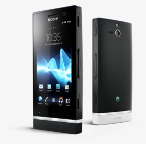 Xperia U Android Smartphone In Black And White - Sony Xperia U