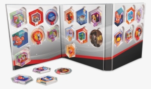 Disney Infinity Power Disc Album Open - Disney Infinity Power Disc Album For 20 Discs