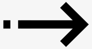 Arrow Icon In Flat Style - Black Arrow To The Right
