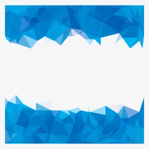Polygon Abstraction Sky Polygons - Abstract Background Blue Png