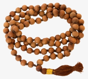 Sandalwood Knotted Mala - Bead
