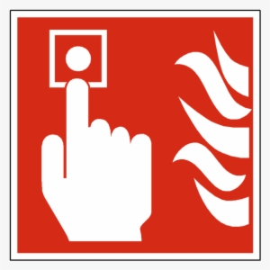 Fire Button Sign - Fire Alarm Call Point Board