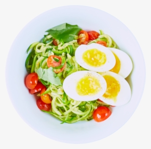 Combine Eggs And Zoodles