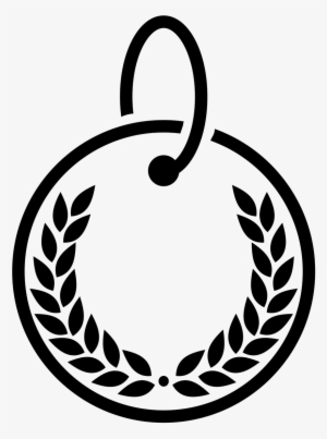 Medal,vector Graphics,transparent Design,outline - Padi Png