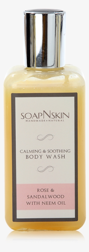 Sulphate Free Rose & Sandalwood Body Wash With Neem - Perfume