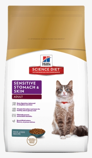 Sensitive Stomach And Skin Rice And Egg Recipe Adult - Science Diet Cat Food Sensitive Stomach And Skin