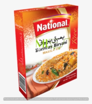National Vegetable Bombay Biryani 70gm - National Biryani Masala Mix Powder
