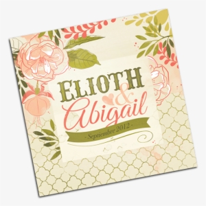 Wedding Invitation "elioth & Abigail" - Drawing