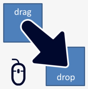 Drag & Drop Macro For Powerpoint - Drag And Drop Png