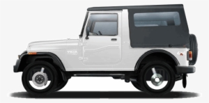 Slide Background - Mahindra Thar White Colour