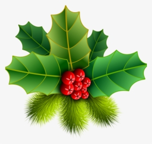 Christmas Holly Picture Christmas Holly Pinheiro Free - Christmas Leaf