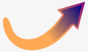 Orange-blue Arrow Png, Svg Clip Art For Web