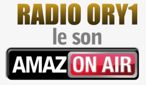 Medias » Logo Amaz On Air Ss Fleche Fond Trans - Sign
