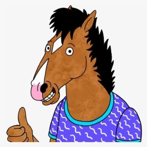 Transparent Bojack Horseman - Bojack Horseman Thumbs Up