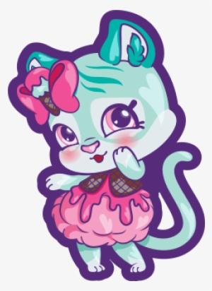 Spks9 Ff Minty Paws - Shopkins Wild Style Shoppet Minty Paws