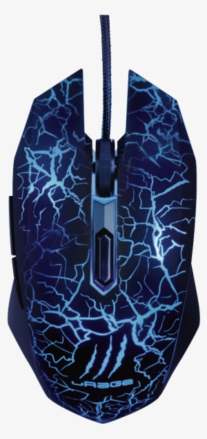 "urage Illuminated" Gaming Mouse