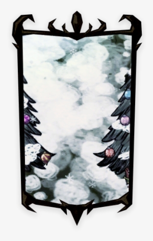 Jolly Winter Portrait Background - Photu Frame Background Png