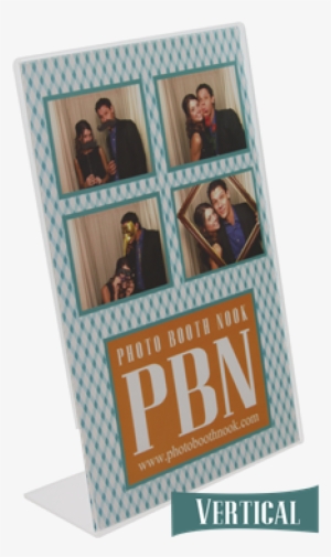 Photo Booth Nook Portrait Acrylic Photo Frame, Sign