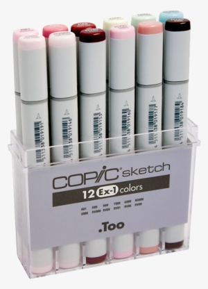 Copic Sketch Marker 12 Color Set Ex1 - Copic Marker Copic Sketch Markers Set Of 12