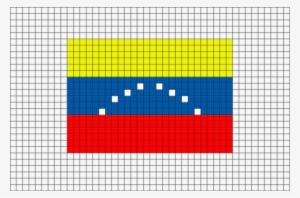 Flag Of Venezuela Pixel Art - Crab Pixel Art Minecraft