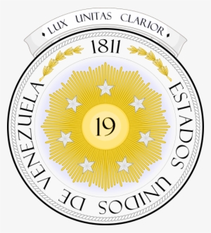 Segunda República De Venezuela 1812-1814 - Primer Escudo De Venezuela 1811