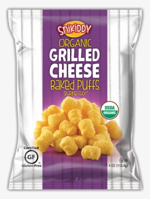 Snikiddy Snacks All Natural Grilled Cheese Puffs - Snikiddy Baked Puffs