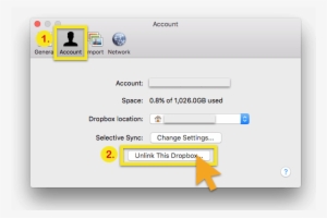 Return To Your Menu Bar And Click The Dropbox Icon - Sign Out From Dropbox On Pc