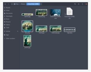 Every Movie File Is In Its Own Similarly Named Folder - Cloverfield Poster