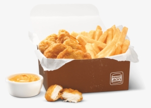 6 Nuggets Chips Snack Box - Hungry Jacks Frozen Fanta