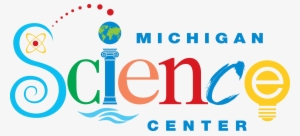 Wdet's Curiosid Is Sponsored By The Michigan Science - Michigan Science Center Logo
