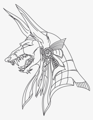 Clip Art Stock Collection Of Free Scales Download On - Anubis Drawing