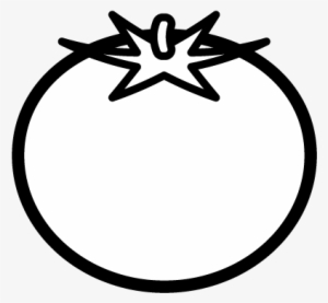 トマト イラスト 無料 白黒