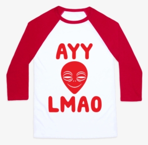 Ayy Lmao Baseball Tee - Happy Birthday Dab