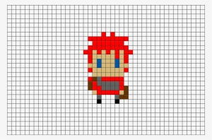 Naruto Gaara Pixel Art
