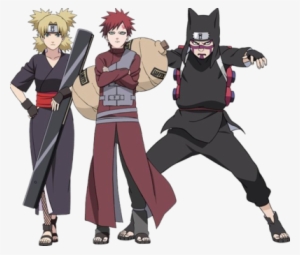 Kage Have The Same Aides They Did At The Kage Summit - Gaara Temari Kankuro Shippuden