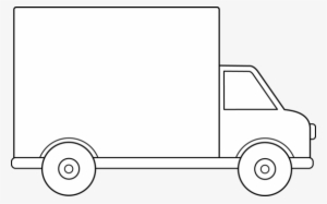 Truck Outline Clipart 1 - Outline Of A Truck