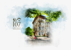 Building Residences Amenities Neighborhood Availability - Painting