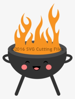 Svg Kawaii Bbq Grill - Grill Vector Png