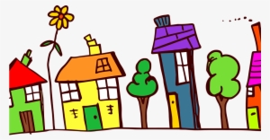 Community Clipart Neighborhood - Neighborhood Scavenger Hunt Clues Printable