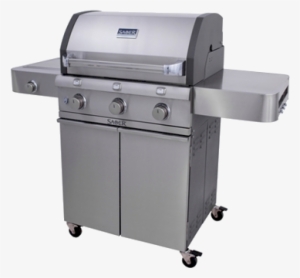 Saber R50cc0312 - Saber 500 Propane Stainless Grill - On Cart