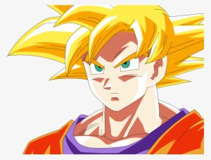 Hair Clipart Super Saiyan - Goku Normal Hair Ssj