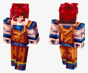 Goku Super Saiyan God - Minecraft