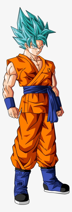 Goku Png Super Saiyan God - Super Saiyan Blue Full Body