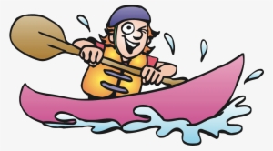 Canoe - Canoeing Clipart