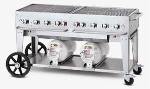 Accessorize Your Grill - Crown Verity 60" Club Series Grill With Two Horizontal