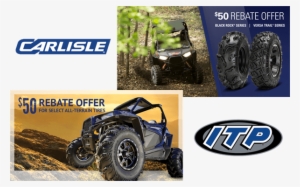 The Carlstar Group Announces Atv / Utv Fall Rebate - Bk28-7/8 Carlislie Pt